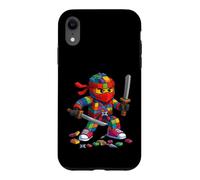 Carcasa para iPhone XR Master Builder Ninja Building Blocks Brick Builders Boys Kid