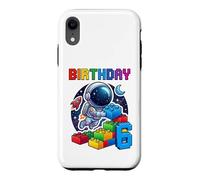 Carcasa para iPhone XR Master Builder Space Astronaut - Bloques de Ladrillos para cumpleaños número 6
