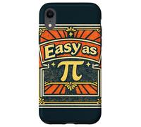 Carcasa para iPhone XR Matemáticas Retro Tan fáciles como Pi