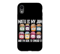 Carcasa para iPhone XR Math Is My Jam Funny Matemáticas Profesor Álgebra Cálculo Estudiante