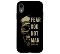 Carcasa para iPhone XR Matthew 10:2 Fear God Not Man - Christian Faith Bible Gospel