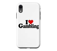 Carcasa para iPhone XR ME Encanta CORAZÓN APUESTAS Casinos Trading Las Vegas