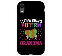 Carcasa para iPhone XR Me Encanta ser un Autista, Abuela, arcoíris, Rompecabezas, Amor, Chico y niña