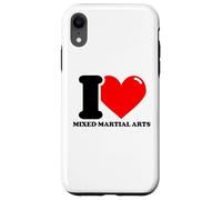 Carcasa para iPhone XR Me encantan Las Artes Marciales Mixtas