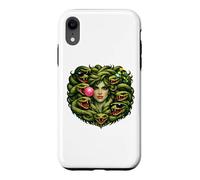Carcasa para iPhone XR Medusa Mitología Griega Antigua Oscuridad Diseño Retro Halloween