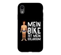Carcasa para iPhone XR Mein Bike ist Mein Solarium Radfahrer Mountainbiker
