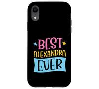 Carcasa para iPhone XR Mejor Nombre Personalizado a Juego de Alexandra Ever