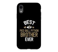 Carcasa para iPhone XR Mejor Pied Ball Python Brother Ever Piebald Snake Lover