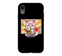 Carcasa para iPhone XR Mens Womens Funny Kawaii Ramen Kid Kitsune Nine Tailed Lover