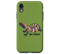 Carcasa para iPhone XR Mens Womens Kids Desert Lizard Reptile Gila Monster Lover