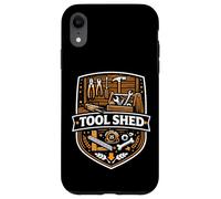 Carcasa para iPhone XR Mentalidad de disciplina de Trabajo de cobertizo de Herramientas para Manualidades