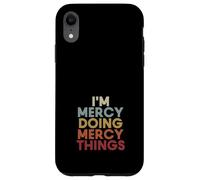 Carcasa para iPhone XR Mercy Name Mercy Personalized Name First Given