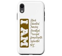 Carcasa para iPhone XR Mes De La Historia De Los Negros Orgullo Africano con Una