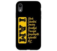 Carcasa para iPhone XR Mes De La Historia De Los Negros Orgullo Africano con Una