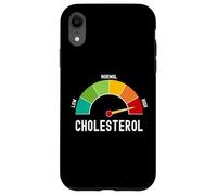 Carcasa para iPhone XR Mes Divertido de la concienciación sobre el colesterol Alto Nivel de colesterol LDL