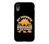Carcasa para iPhone XR Mi Dinosaurio Favorito es el Nugget - Funny Food Dino Nuggets