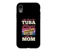 Carcasa para iPhone XR Mi Jugador Favorito de Tuba me Llama mamá