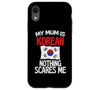 Carcasa para iPhone XR Mi mamá es Coreano Nada me Asusta mamá Divertida