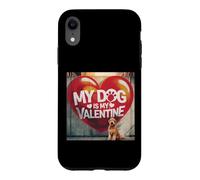 Carcasa para iPhone XR Mi Perro es mi Grafiti de Golden Doodle Street de San Valentín