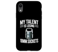 Carcasa para iPhone XR Mi Talento está perdiendo 10MM Sockets Car Guy Meme Mecánico de Coches