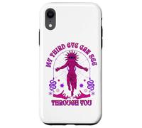 Carcasa para iPhone XR Mi Tercer Ojo Puede Ver a través de ti Humor Espiritual