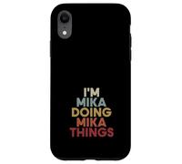 Carcasa para iPhone XR Mika Name Mika Personalized Name First Given