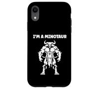 Carcasa para iPhone XR Minimalist Monster Minotaur Greek Mythology I'm a Minotaur