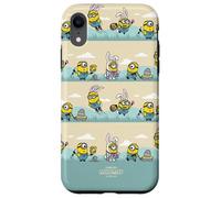 Carcasa para iPhone XR Minions Easter Bunny All Over Print