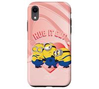 Carcasa para iPhone XR Minions Hug It out