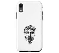 Carcasa para iPhone XR Mitología Griega Tres Rostros Arte Clásico