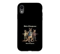 Carcasa para iPhone XR Mob de Canguros Banda Callejera Animal Gracioso