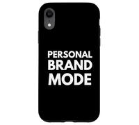 Carcasa para iPhone XR Modo de Marca Personal Bold Creator Tipografía