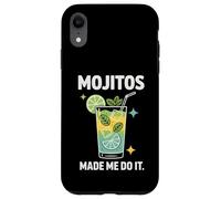 Carcasa para iPhone XR Mojitos Made Me Do It Cóctel Lima Mentas