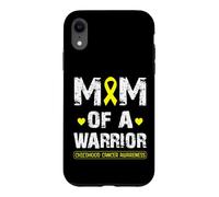Carcasa para iPhone XR Mom of a Warrior Childhood Cancer Awareness Mother Women
