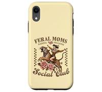 Carcasa para iPhone XR Moms Salvajes Criando Traviesos Club Social Vintage