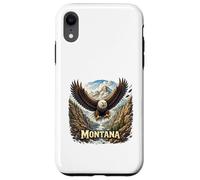 Carcasa para iPhone XR Montana Wild Peaks Eagle Big Sky