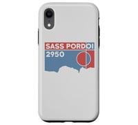 Carcasa para iPhone XR Monte SASS Pordoi Sella Macizo Dolomitas Italia Senderismo Regalos