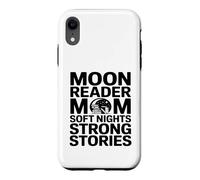 Carcasa para iPhone XR Moon Reader Mamá Noches Suaves Historias Fuertes