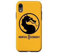 Carcasa para iPhone XR Mortal Kombat 11 Dragon Black Logo