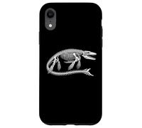Carcasa para iPhone XR Mosasaurus Esqueleto Prehistórico Reptil Marino Fósil