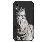 Carcasa para iPhone XR Moses Miguel Ángel Estatua Renacentista Profeta Torá Biblia
