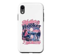 Carcasa para iPhone XR Mother Hooker Fishing Mom Funny Angler Mama Lake Life