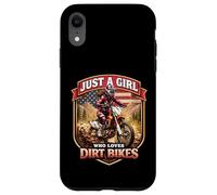 Carcasa para iPhone XR Moto Freak Funny Motorbike Lover Dirt Bike Rider American MX