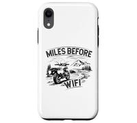 Carcasa para iPhone XR Motorista Miles Before Breakfast