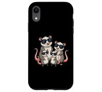 Carcasa para iPhone XR Mouse Rat Family Sunglasses Animal Lover Cute Mice