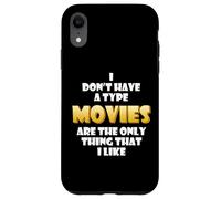Carcasa para iPhone XR Movies Are The Only Thing That I Like Film Director Movie