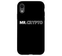 Carcasa para iPhone XR Mr. Crypto Matching Cryptocurrency Husband & Wife Crypto