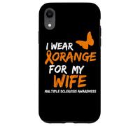 Carcasa para iPhone XR Multiple Sclerosis Awareness I Wear Orange FOR MY Wife