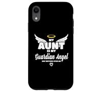 Carcasa para iPhone XR My Aunt Is My Guardian Angel She Watches Over Me In Memory