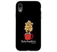 Carcasa para iPhone XR My Cup Runneth Over Salmo 23:5 Cita inspiradora
